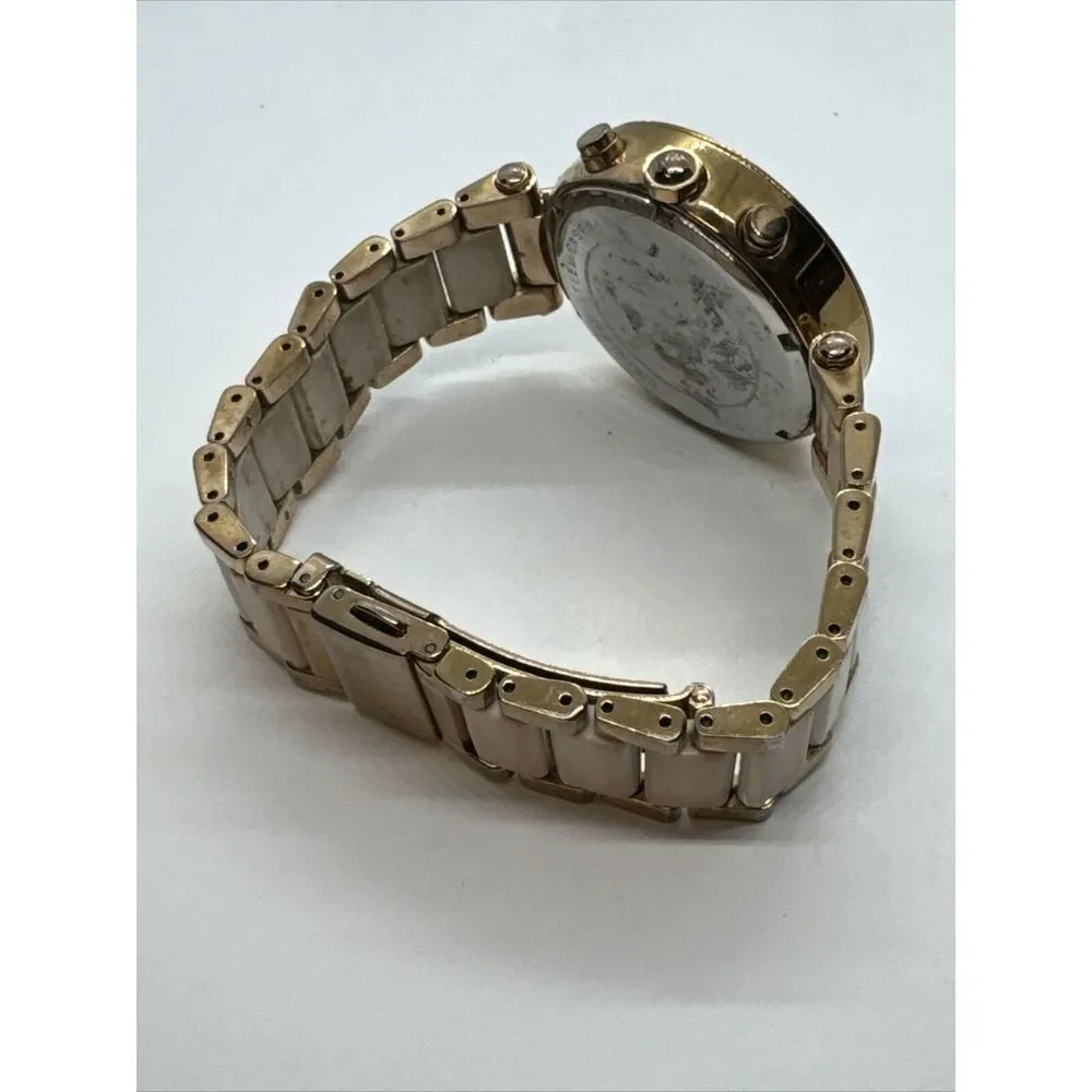 Michael Kors Parker MK5774 Women Two Tone Analog Dial Quartz Wrist Watch JNA380